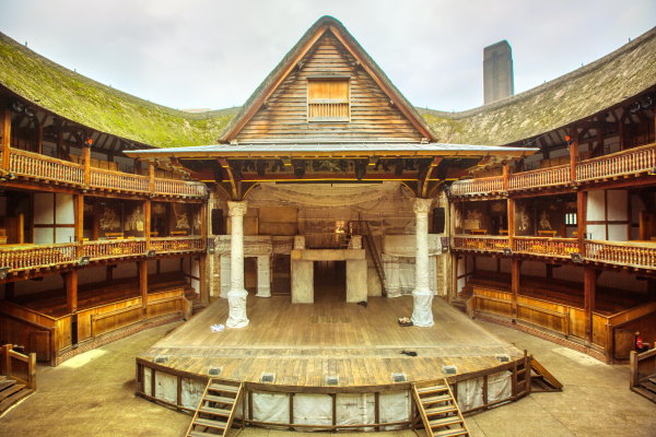 تئاتر گلوب، سالن نمایش مرتبط با ویلیام شکسپیر