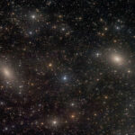 کهکشان های کوتوله NGC 147 و NGC 185 – تصویر نجومی