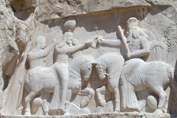 نقش رستم در مرودشت، از نقشه برجسته‌های باستانی ایران