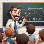 مجموع زوایای داخلی ذوزنقه چقدر است؟ + حل تمرین و مثال