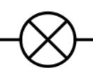 نماد لامپ در قطعه شناسی الکترونیک
