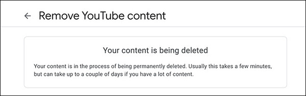 پایان عمل حذف کانال یوتیوب