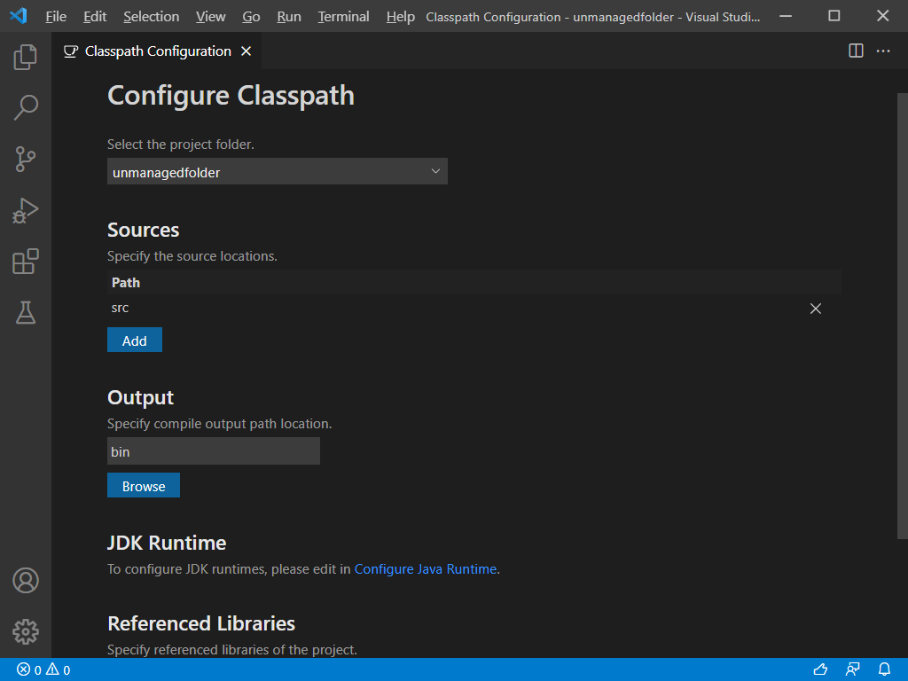 52 configure classpath