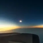 خورشید گرفتگی کامل در قطب جنوب — تصویر نجومی