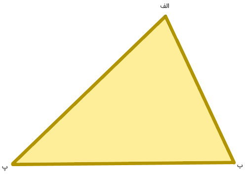 مثلث الف ب پ