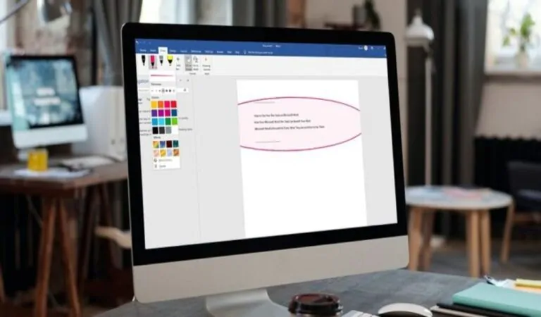 آموزش استفاده از Pen در ورد — تصویری و گام به گام + فیلم آموزشی رایگان