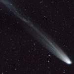 حرکت یک ساعته دنباله دار لئونارد – تصویر نجومی