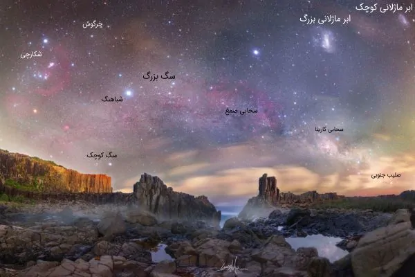 از شکارچی تا صلیب جنوبی