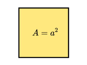 مساحت مربع به صورت جبری — فرمول های ریاضی + حل تمرین و مثال