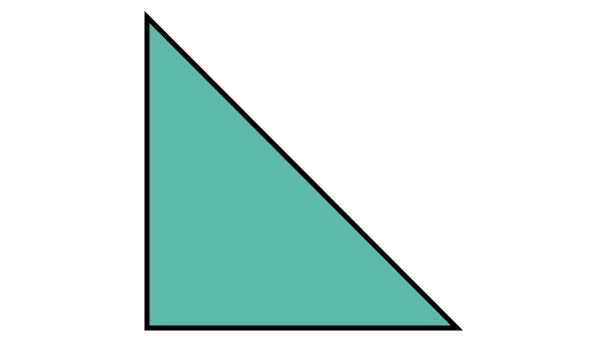 مثلث متساوی الساقین قائم الزاویه