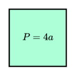 محیط مربع به صورت جبری – فرمول های ریاضی + حل تمرین و مثال