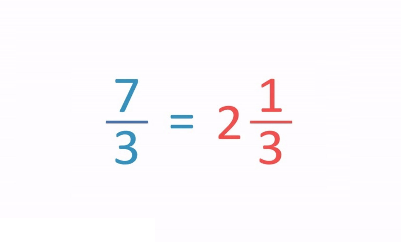تبدیل کسر به عدد مخلوط — به زبان ساده + حل تمرین و مثال