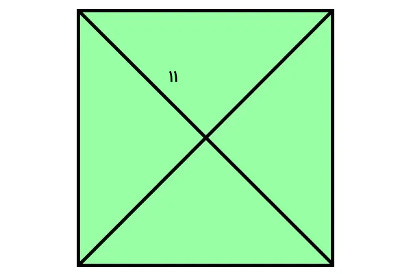 مربع سبز رنگ