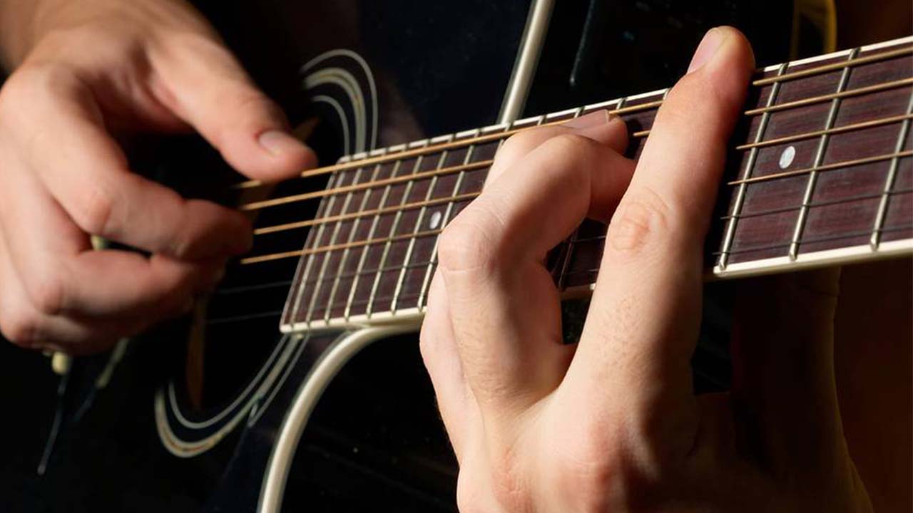 آموزش تصویری آکورد گیتار