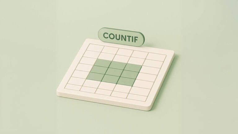 تابع Countif در اکسل – شمارش شرطی سلول ها به زبان ساده با مثال