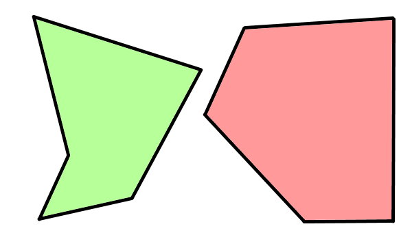 محاسبه مجموع زوایای داخلی چندضلعی محدب