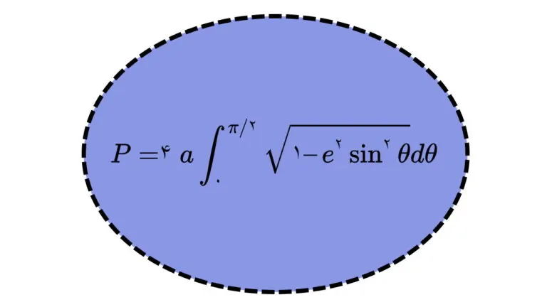 فرمول محیط بیضی چیست ؟ — معرفی 9 فرمول پرکاربرد