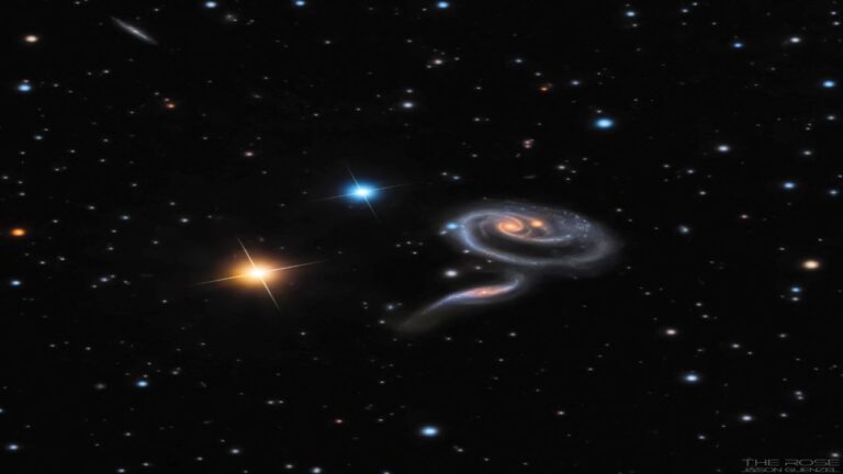 کهکشان های عجیب آرپ ۲۷۳ — تصویر نجومی