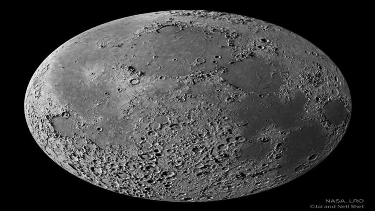 سایه مرز ماه — تصویر نجومی