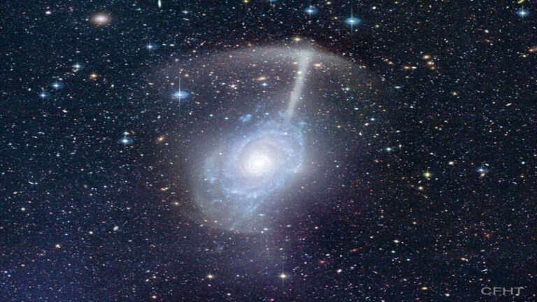 کهکشان چتری — تصویر نجومی