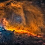 تصویر شیر در صورت فلکی شکارچی – تصویر نجومی