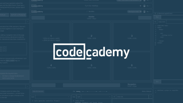 وب سایت Codeacademy یکی از بهترین سایت های یادگیری برنامه نویسی