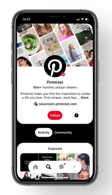 اپلیکیشن موبایل Pinterest ساخته شده با پایتون جنگو Django