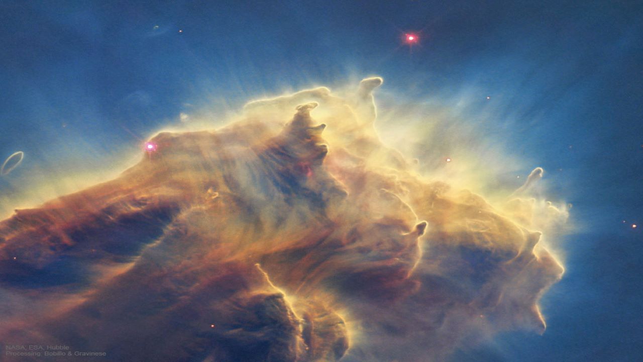 ستاره زایی در سحابی عقاب — تصویر نجومی