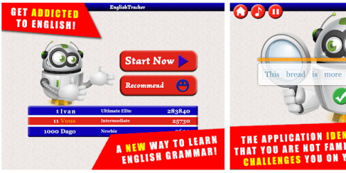اپلیکیشن Game to learn English