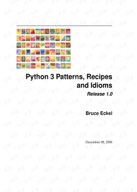 کتاب Python 3 Patterns, Recipes and Idioms