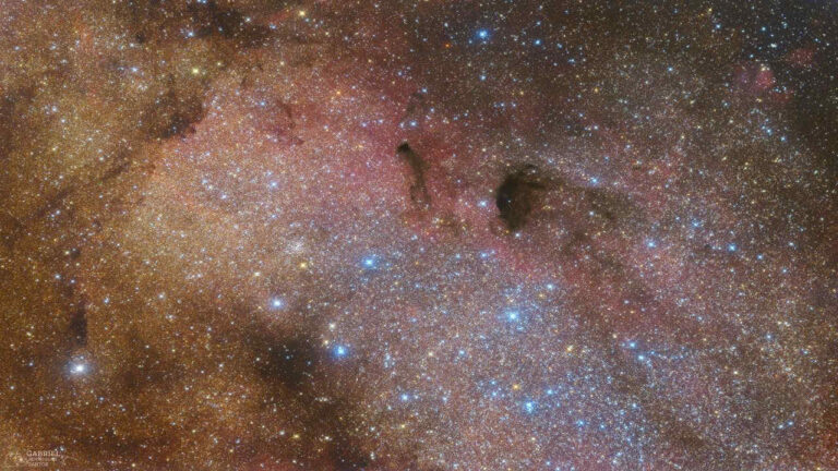 ابر ستاره ای M24 در صورت فلکی کمان — تصویر نجومی
