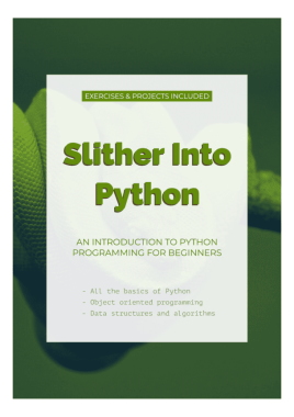 کتاب Slither Into Python