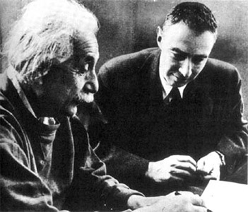 اینشتین و اوپنهایمر