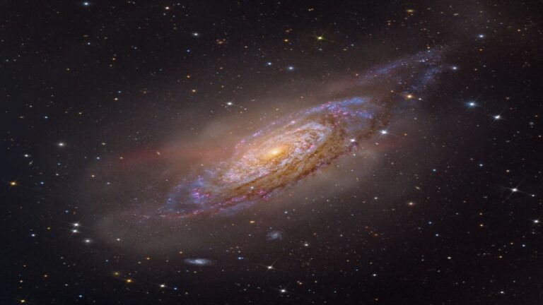کهکشانی در یک حباب — تصویر نجومی