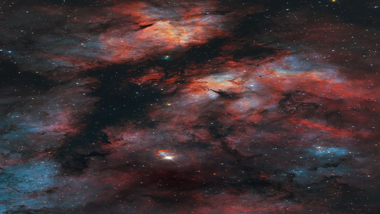 سحابی گاما ماکیان — تصویر نجومی