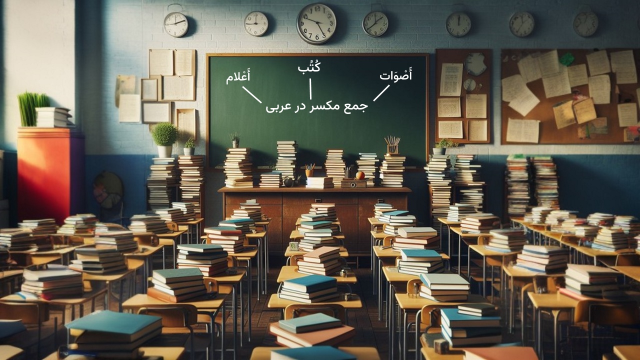 جمع مکسر در عربی — نحوه ساخت + مثال