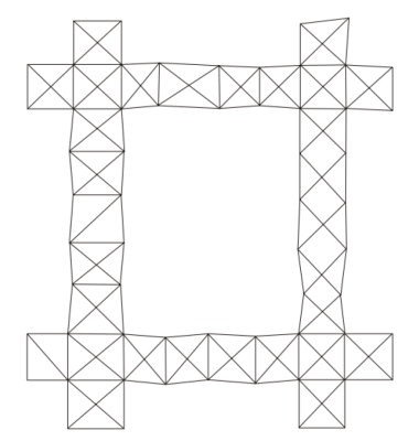 چارچوب نرده ای مثلث بندی در نقشه برداری