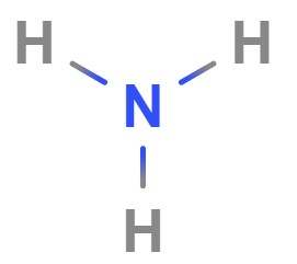 ساختار مولکول آمونیاک