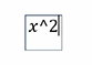 فرمول خطی x^2