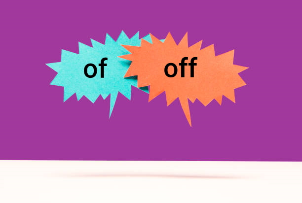 تفاوت کاربرد of و off در زبان انگلیسی