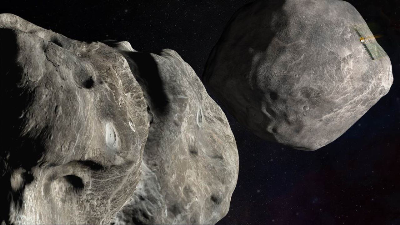 برخورد فضاپیمای دارت به سیارک دیمورفوس — تصویر نجومی ناسا