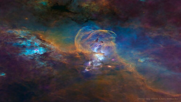 منطقه ستاره زایی NGC 3582 بدون ستاره — تصویر نجومی ناسا