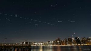 ماه گرفتگی در نیویورک — تصویر نجومی ناسا
