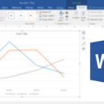 نحوه رسم نمودار خطی در ورد – آموزش تصویری و کامل