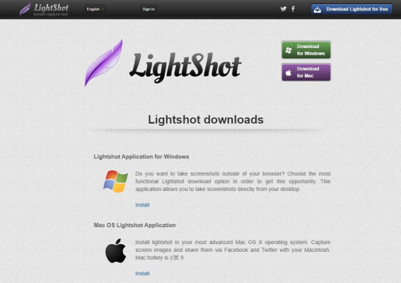 دانلود برنامه LightShot برای اسکرین شات 