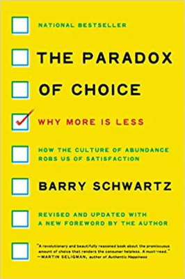 کتاب paradox of choice