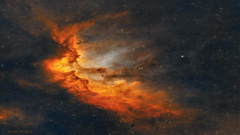 سحابی جادوگر — تصویر نجومی ناسا