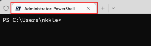 PowerShell در ویندوز 11