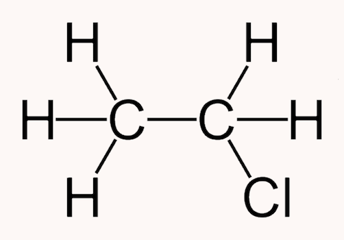 نام گذاری آلکان های هالوژن دار - کلرواتان