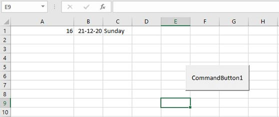 دستورات vba در اکسل